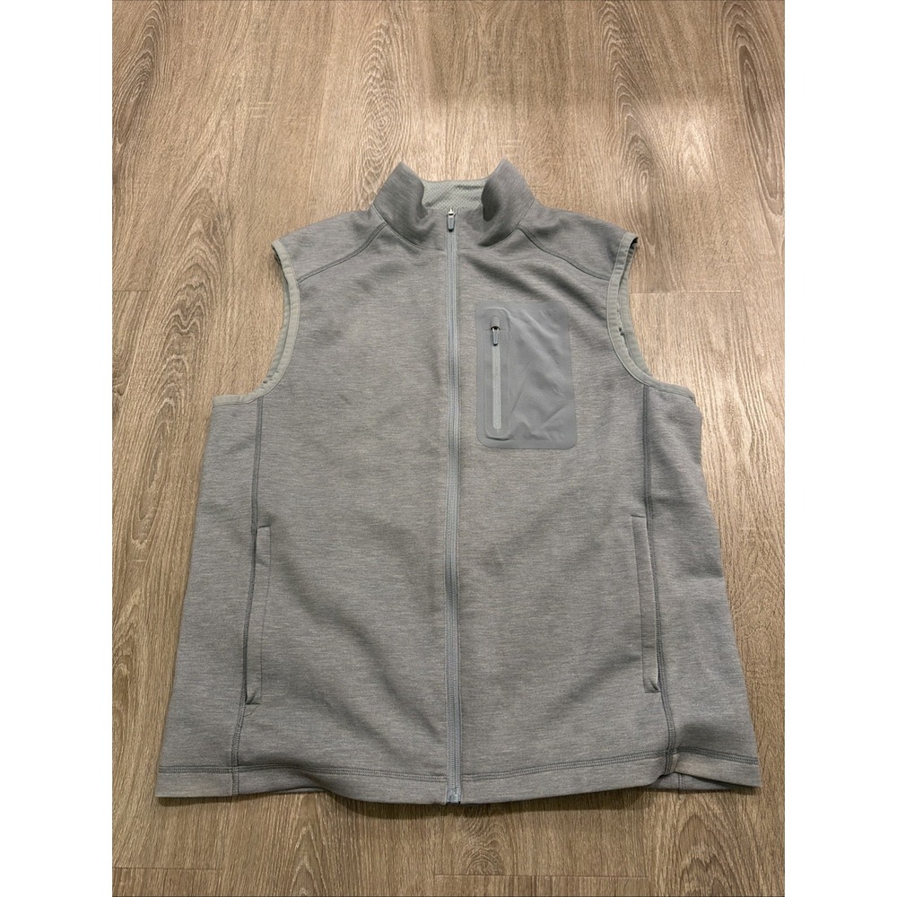 FLAG & ANTHEM MADEFLEX MEN'S MEDIUM OUTERWEAR VEST GRAY